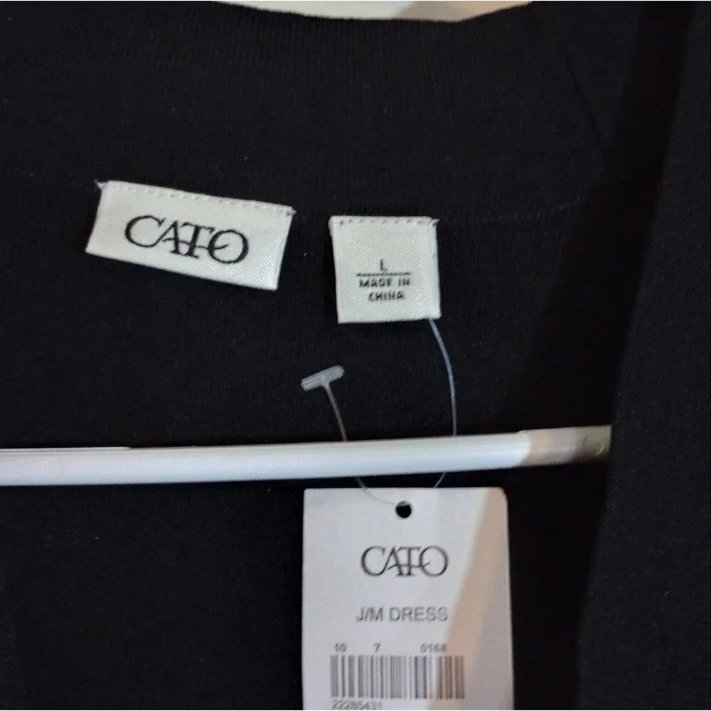Cato large women's midsize jacket black